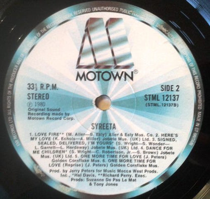 Syreeta : Syreeta (LP, Album)