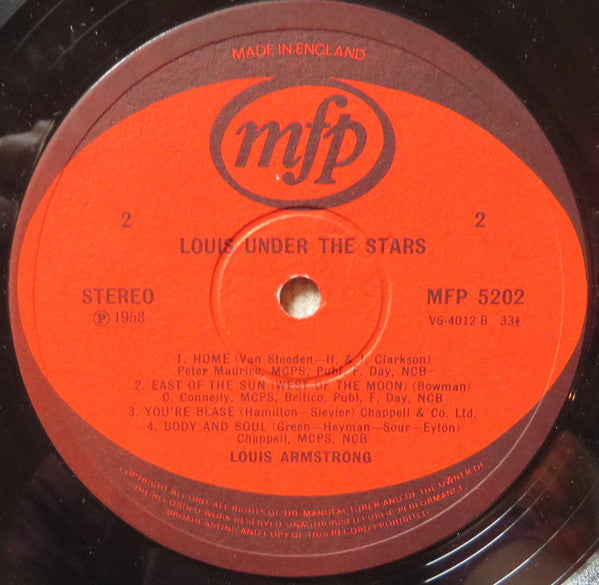 Louis Armstrong And His Orchestra : Sensational Satchmo (LP)