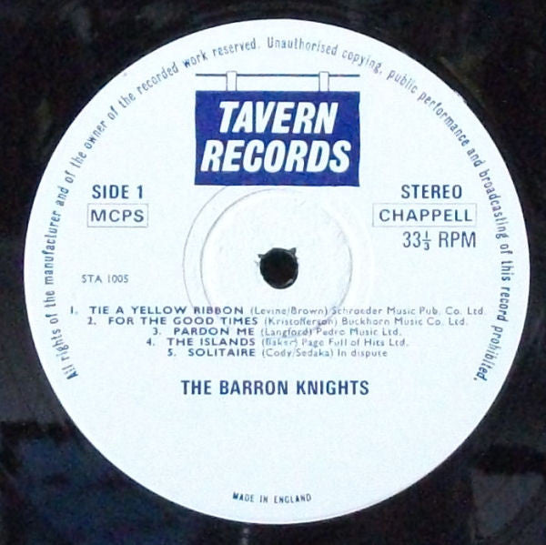 The Barron Knights : Odds On Favourites (LP)