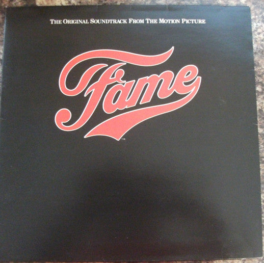 Various : Fame (The Original Soundtrack From The Motion Picture) (LP, RSO)