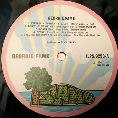 Georgie Fame : Georgie Fame (LP, Album)