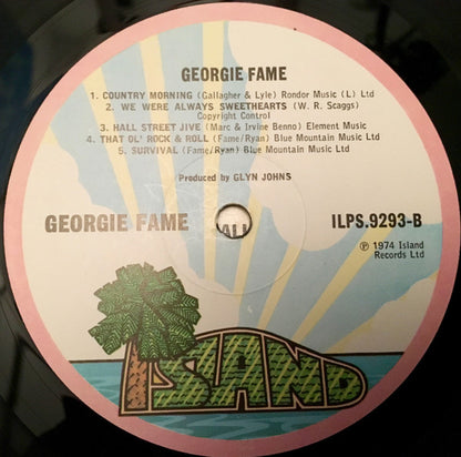 Georgie Fame : Georgie Fame (LP, Album)