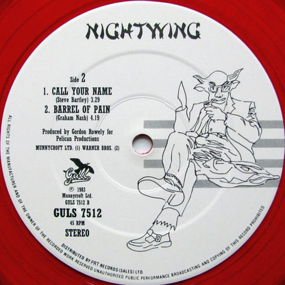 Nightwing : Treading Water (12", Single, Ltd, Red)