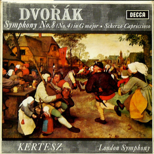 Dvořák*, Kertesz*, London Symphony* : Symphony No. 8 (No. 4) In G Major ● Scherzo Capriccioso (LP)