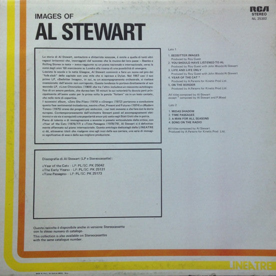 Al Stewart : Images Of Al Stewart (LP, Comp)