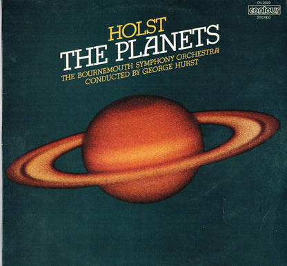 Holst* / The Bournemouth Symphony Orchestra* Conducted By George Hurst : The Planets (LP, Album, RE)