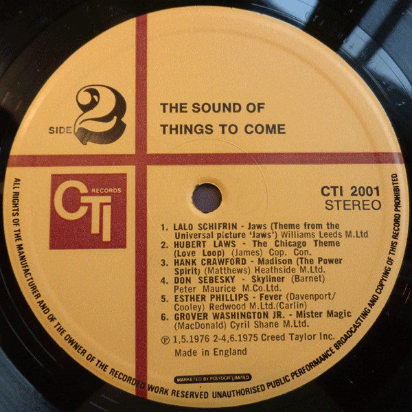 Various : The Sound Of Things To Come (LP, Comp)