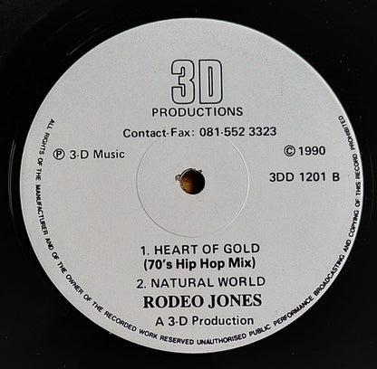 Rodeo Jones : Heart Of Gold / Natural World (12")
