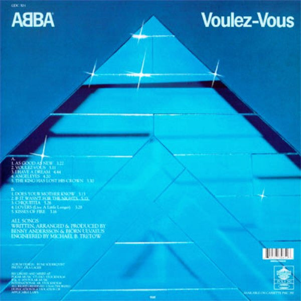 ABBA : Voulez-Vous (LP, Album, RE, RM, 180)
