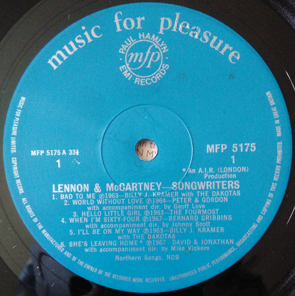 Various : The Stars Sing Lennon & McCartney (LP, Comp, Mono)