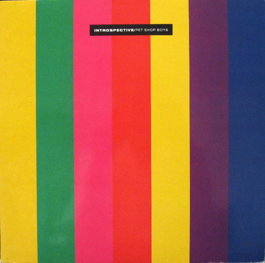 Pet Shop Boys : Introspective (LP, Album, No )
