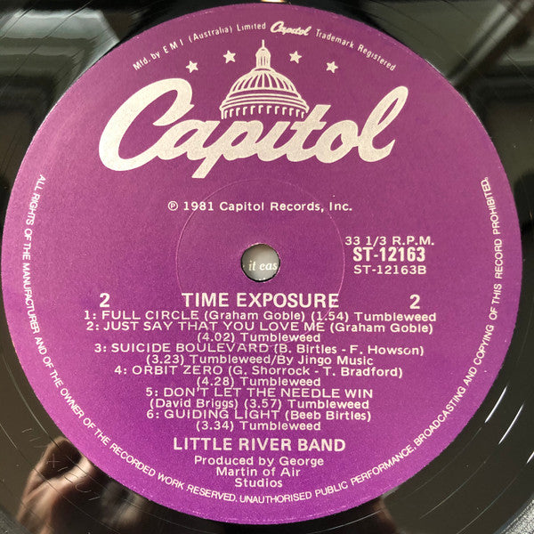 Little River Band : Time Exposure (LP, Album)