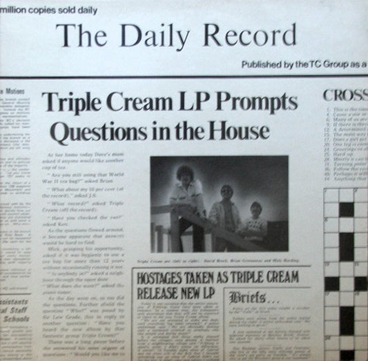 Triple Cream : Triple Cream (LP, Album)