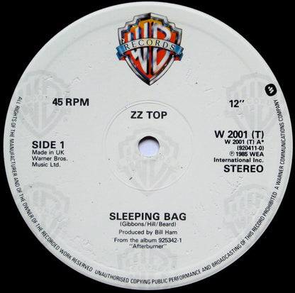 ZZ Top : Sleeping Bag (12", Single)