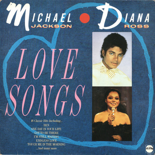 Michael Jackson And Diana Ross : Love Songs (LP, Comp)