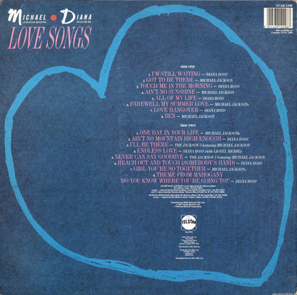 Michael Jackson And Diana Ross : Love Songs (LP, Comp)