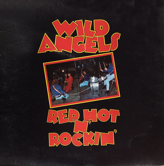 Wild Angels : Red Hot 'N' Rockin' (LP, Album, Gat)