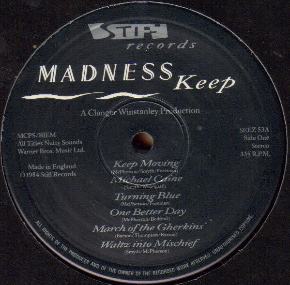 Madness : Keep Moving (LP, Album)