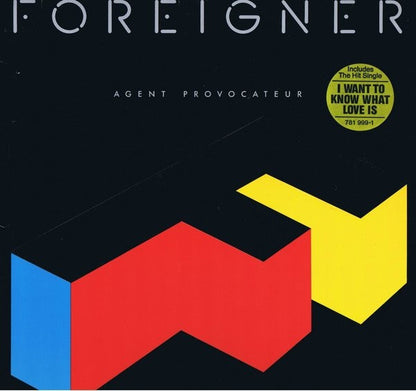 Foreigner : Agent Provocateur (LP, Album, Emb)