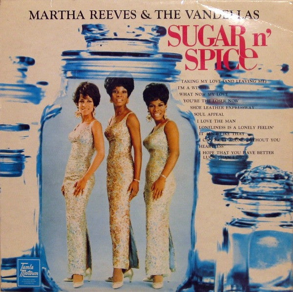 Martha Reeves & The Vandellas : Sugar N' Spice (LP, Album)