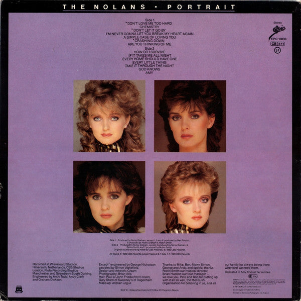 The Nolans : Portrait (LP, Album)