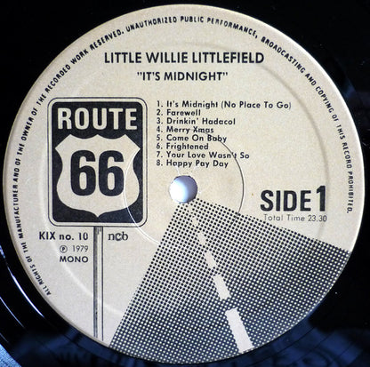 Little Willie Littlefield : It's Midnight (LP, Comp, Mono)