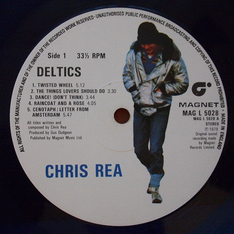 Chris Rea : Deltics (LP, Album, Ltd, Blu)