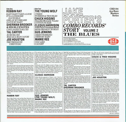 Various : Jake Porter's Combo Records' Story Volume 2 - The Blues (LP, Comp, Mono)