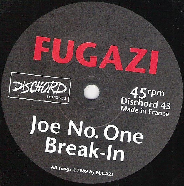 Fugazi : 3 Songs (7", RE)