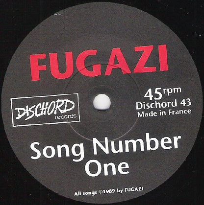 Fugazi : 3 Songs (7", RE)