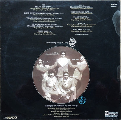 The Stylistics : Thank You Baby (LP, Album)