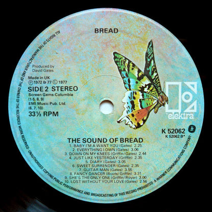 Bread : The Sound Of Bread - Their 20 Finest Songs (LP, Album, Comp, non)