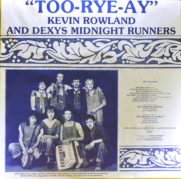 Kevin Rowland & Dexys Midnight Runners : Too-Rye-Ay (LP, Album)