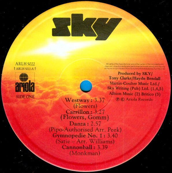 Sky (4) : Sky (LP, Album)