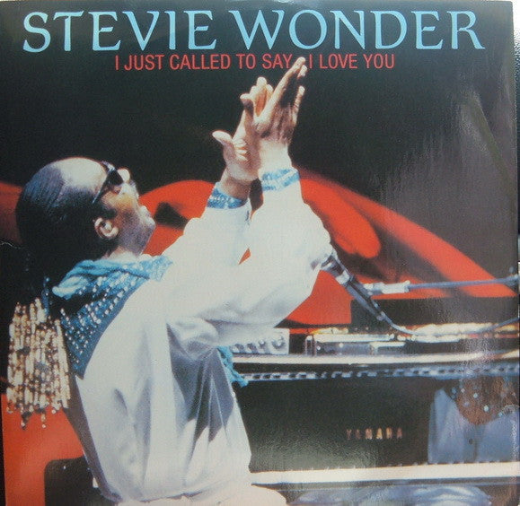 Stevie Wonder : I Just Called To Say I Love You (12", Single)