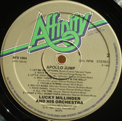 Lucky Millinder And His Orchestra : Apollo Jump (LP, Comp, RE)