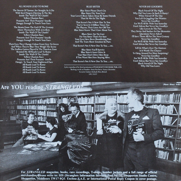 The Stranglers : Feline (LP, Album + 7", S/Sided, S/Edition + Ltd)