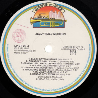 "Jelly Roll" Morton* : "Jelly Roll" Morton (LP, Comp)