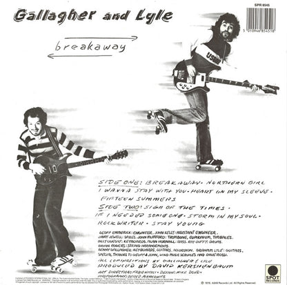 Gallagher & Lyle : Breakaway (LP, Album, RE)