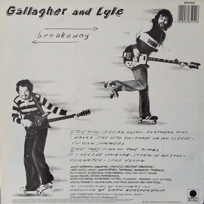 Gallagher & Lyle : Breakaway (LP, Album, RE)