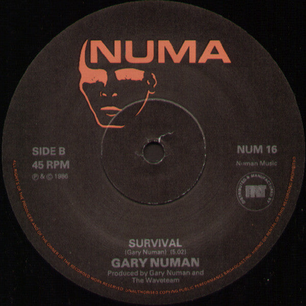 Gary Numan : This Is Love (12", Single + Flexi, 7", S/Sided)