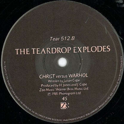 The Teardrop Explodes : Passionate Friend (12", Single)