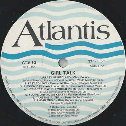 Various : Girl Talk (LP, Comp)