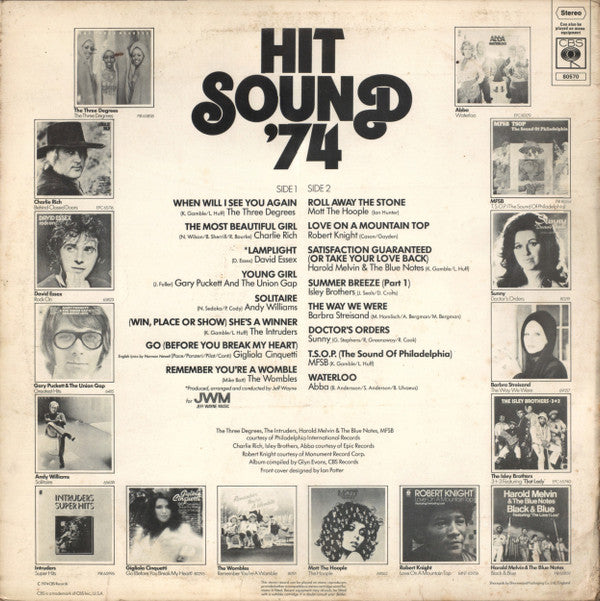 Various : Hit Sound '74 (LP, Comp)