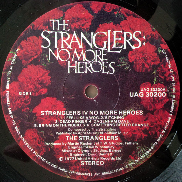The Stranglers : No More Heroes (LP, Album)