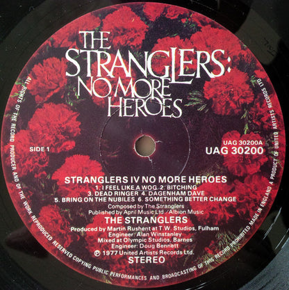 The Stranglers : No More Heroes (LP, Album)