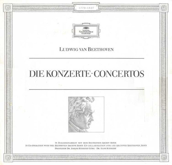 Beethoven* : Die Konzerte - Concertos (Box + 6xLP, Comp)