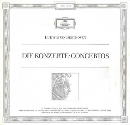 Beethoven* : Die Konzerte - Concertos (Box + 6xLP, Comp)