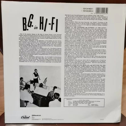 Benny Goodman : B.G. In Hi-Fi (LP, Album, Mono, RE)