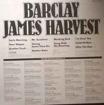 Barclay James Harvest : Early Morning Onwards (LP, Comp, RE)